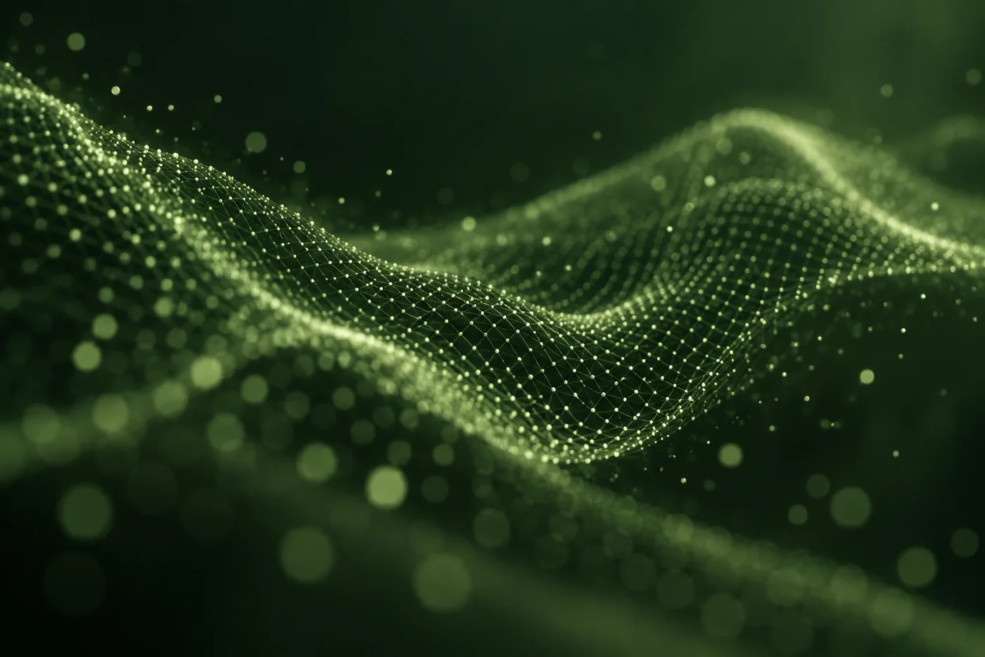 Computational discovery — artistic illustration